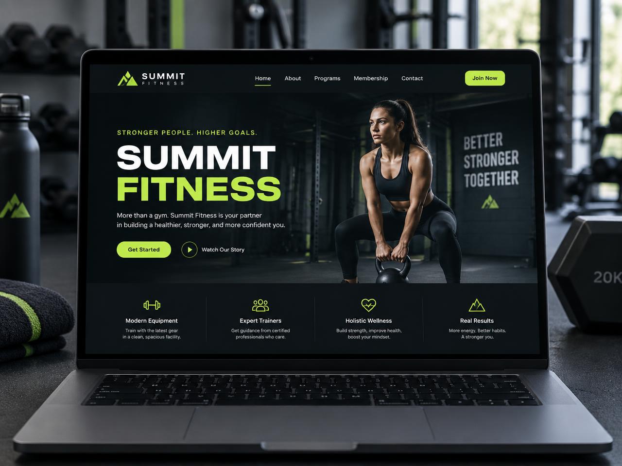 Summit Fitness concept project